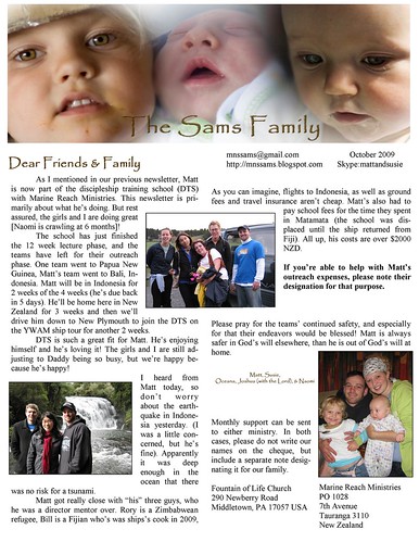 October 2009 Newsletter2