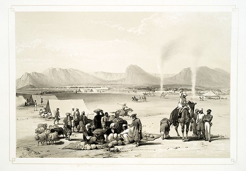 020- La ciudad de Candahar-Sketches in Afghaunistan 1842- James Atkinson