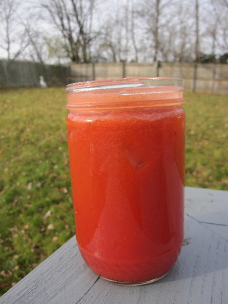 Cranberry Carrot Apple Ginger Juice
