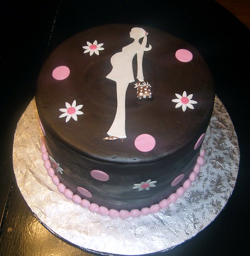pregnant lady cake. Pregnant Lady Cake