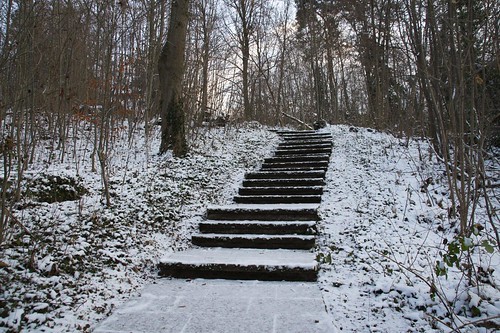 Einsame Treppe