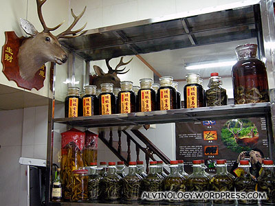 Inside the deer specialty shop