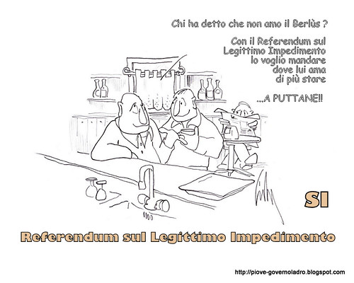 Referendum sul Legittimo Impedimento by Livio Bonino
