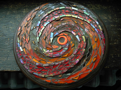 Galaxy Swirl Mandala by Margaret Almon.