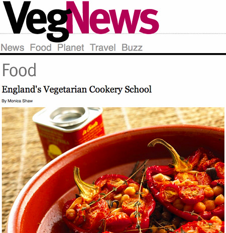 VegNews: England's Vegetarian Cookery School