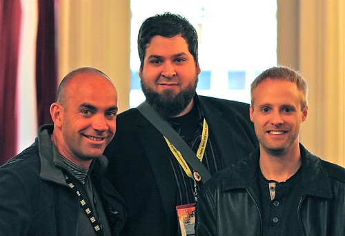 ping.fm co-founders Sean McCullough, Adam Duffy and Loic Le Meur at SXSW09