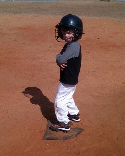 Jack's First Day of T-Ball Practice