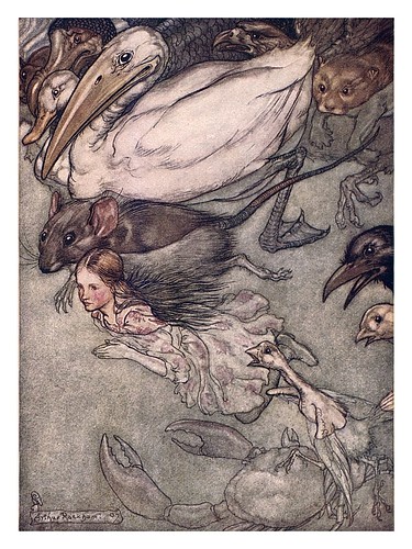 002-Alice's adventures in Wonderland-1907- Arthur Rackham
