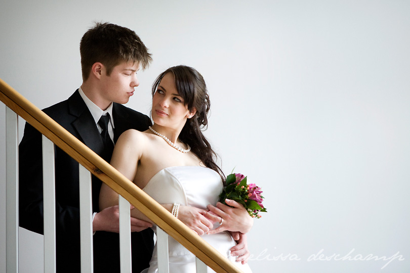 CDIA Couple on Stairs