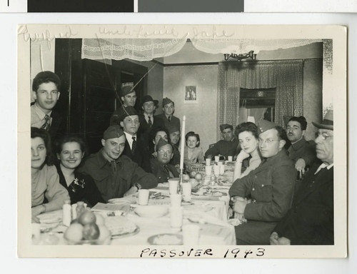 Wartime Seder