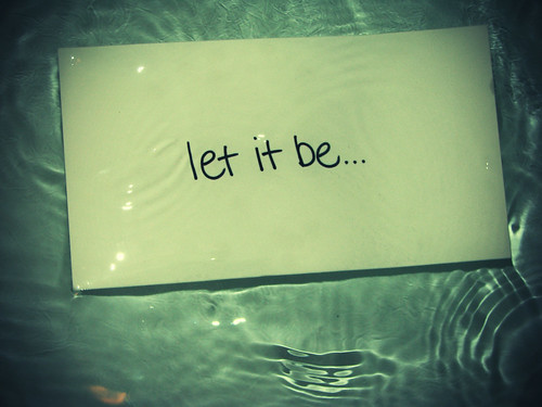 .let it be!