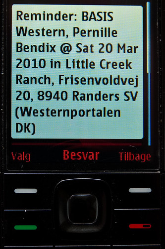 Nokia 5310 kalender SMS