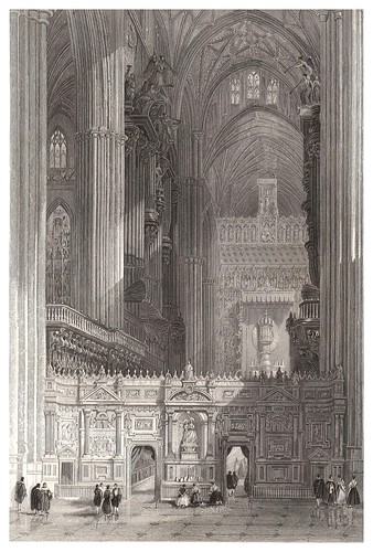 008-Catedral de Sevilla-Voyage pittoresque en Espagne et en Portugal 1852- Emile Bégin