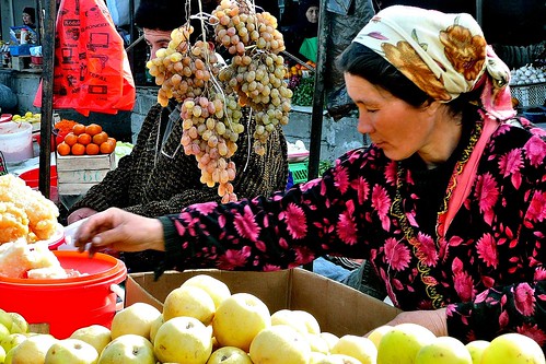 Fruit Vendor - Urgut, Uzbekistan