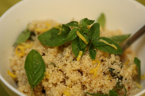 Quinoa with Lemon and Oregano