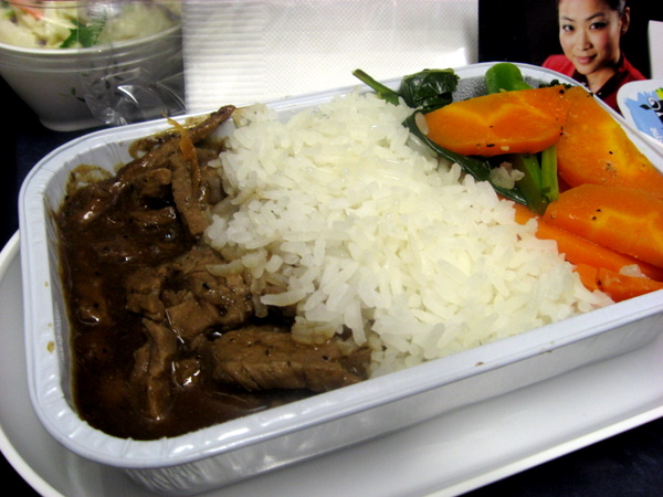 Cathay Pacific food