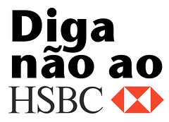 diga não ao HSBC