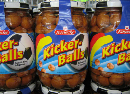 WTF products: kicker balls
