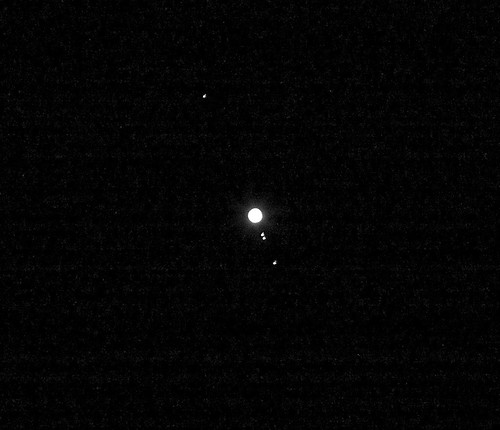 Jupiter and moons as seen through 400mm f2.8L with 2x extender