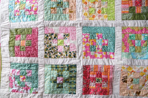 Nine Patch Baby Quilt