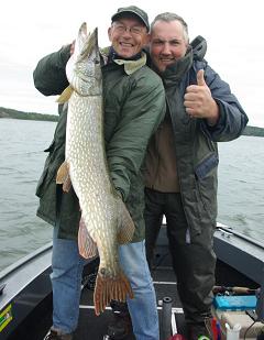 Our friend Alain Pany shows off this wonderful picture of a great Swedish pike caught with his Loomis rod and Shimano Curado 201. Thanks, Alain!
