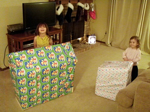 Girls and presents