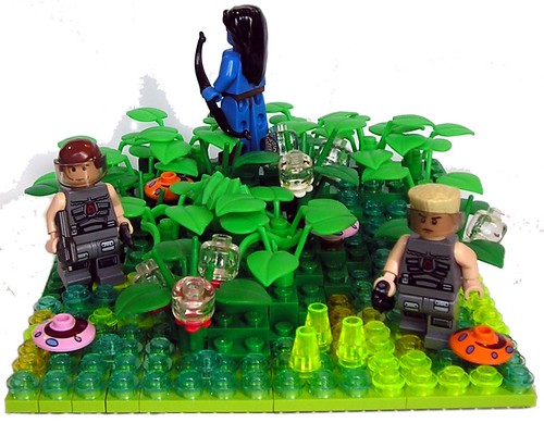 Avatar Pandora world by LEGO bricks