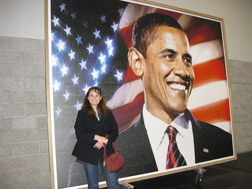 Giant Obama Picture