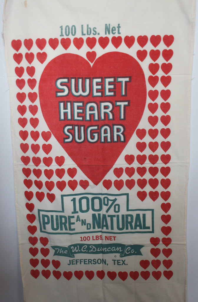 sweet heart sugar sack