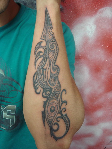 maori design (Dejavu Tattoo Studio Chiangmai Thailand)