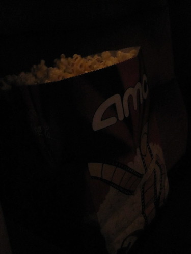 Popcorn - $6.25, free soda thanks to AMC card