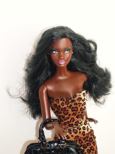 My Beautiful Black Barbie doll :D