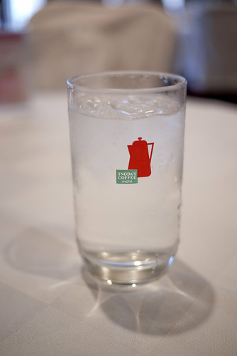 Inoda Coffee water glass