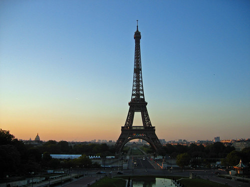 Paris at sunrise