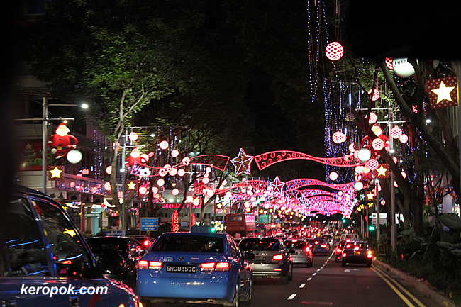 Orchard Road Christmas Lights 2009