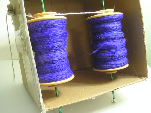 TwitKAL yarn in progress