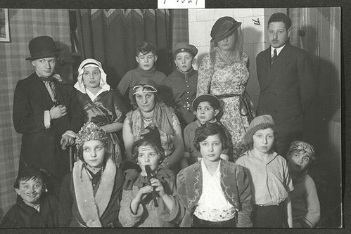 Purim in the orphanage Ahawah