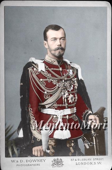 Nicholas II in england