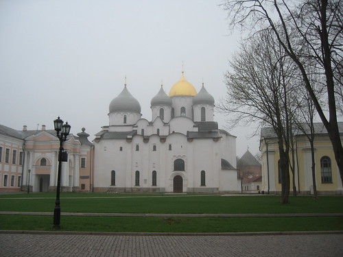 Veliky Novgorod, Sofiysky Sobor rannim utrom ©  Grigory Gusev