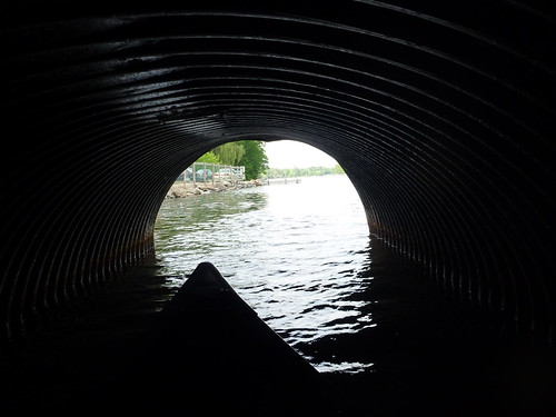 A dank dark tunnel