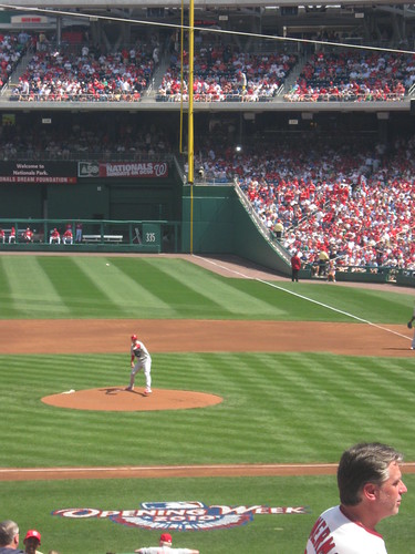 Roy Halladay - Philadelphia Phillies at Washington Nationals 5 April 2010