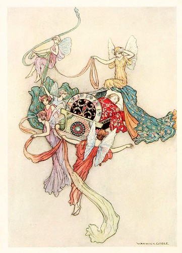 023-El gato blanco-The fairy book  the best popular fairy stories -Goble Warwick 1913