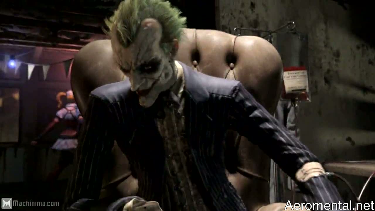 Batman Arkham Asylum 2 Joker sick