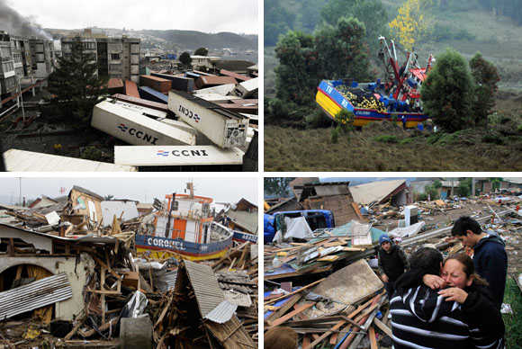 Terremoto de Chile: Los efectos del tsunami