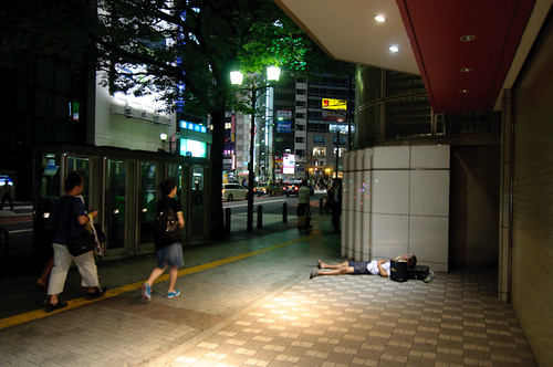 Sleeping Japanese