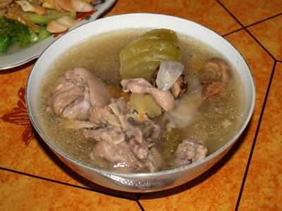 Duck Soup with Preserved Vegetables