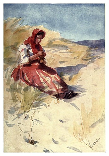 026-En las dunas de arena-Portugal its land and people- Ilustraciones de S. Roope Dockery 1909
