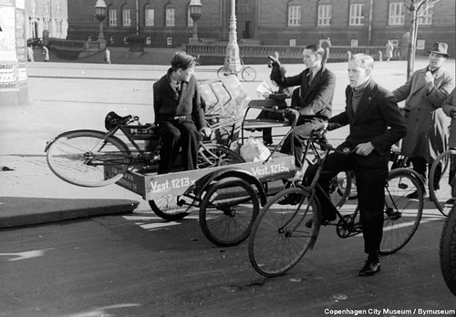 Copenhagen Bike Messengers on City Hall Square