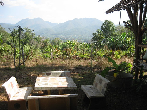 The view from our place on the hill above Pai