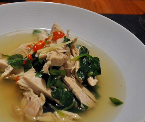Poached Chicken Soup